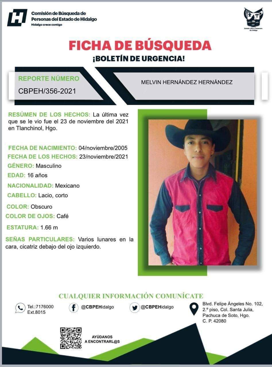 Lo reportan como desaparecido – Noticias de Hidalgo – Zunoticia