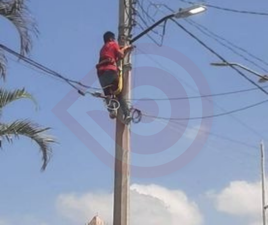 Colocan luminarias en barrios y comunidades Noticias de Hidalgo Zunoticia