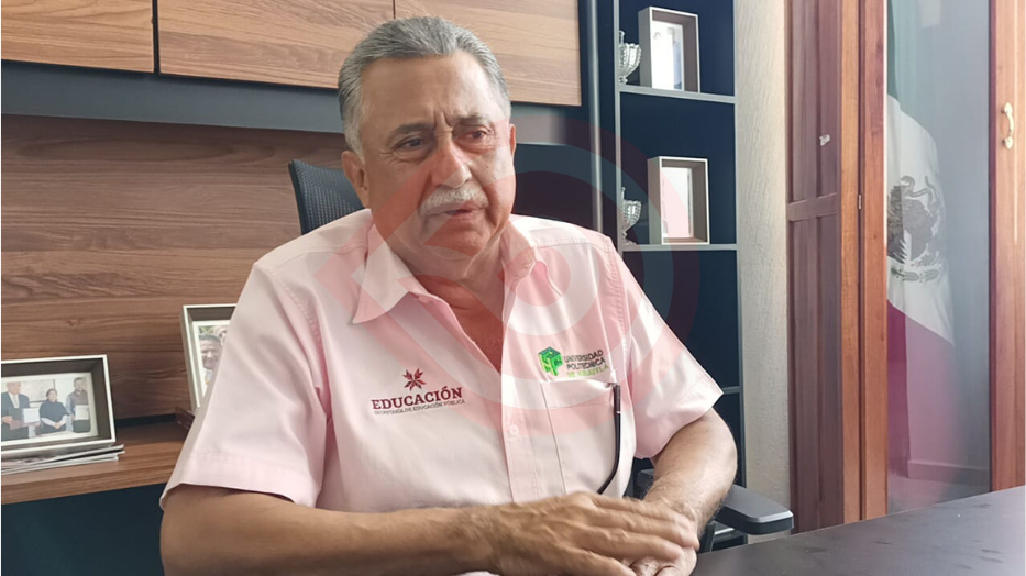 José Eugenio Segura Marroquín, rector de la Universidad Politécnica.