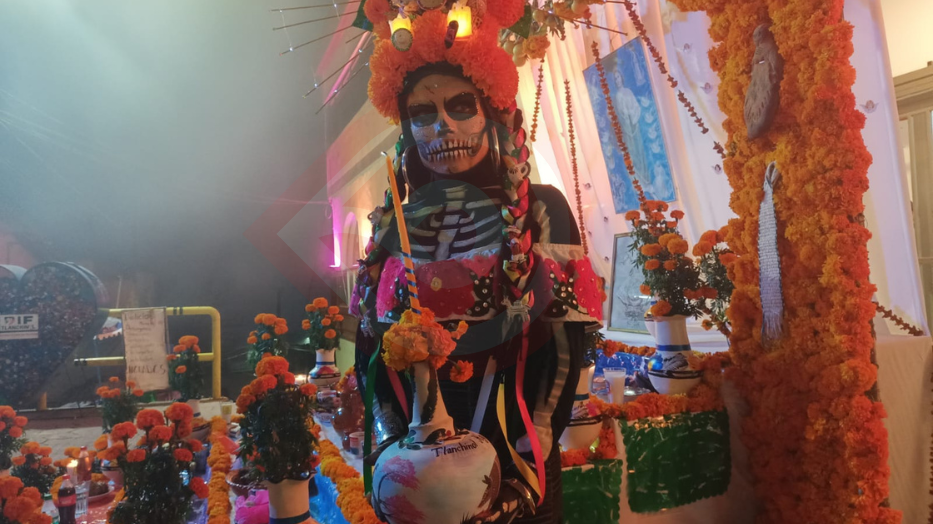 Nuevamente la Catrina hará su representación en el Xantolo 2025