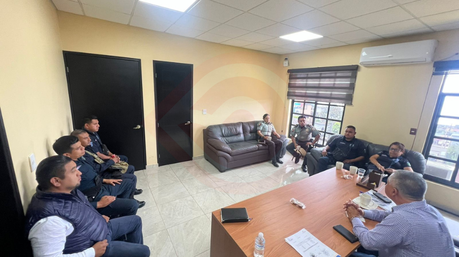 Autoridades de seguridad refuerzan coordinación en Tlanchinol para garantizar vías seguras
