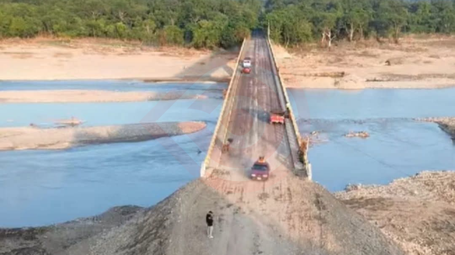Habilitaron el puente a Chicontepec, Veracruz