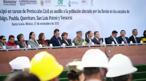 Hidalgo reafirma su gratitud al Ejército y la Marina por su labor en la atención de emergencias