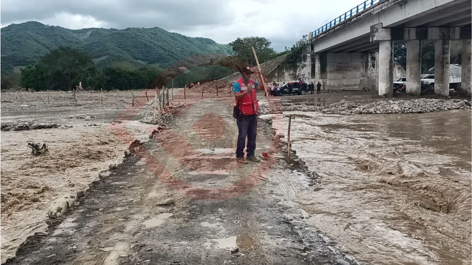 Emiten alerta por creciente del río Garcés