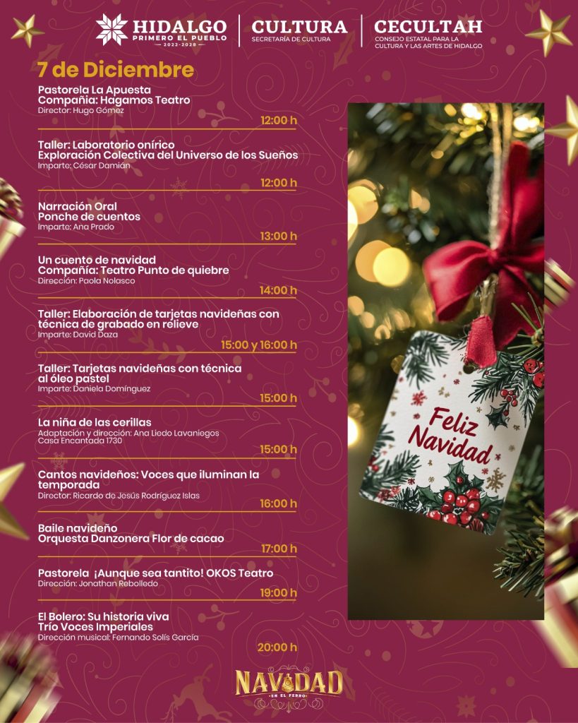 Navidad llegará al Centro Cultural del Ferrocarril este viernes