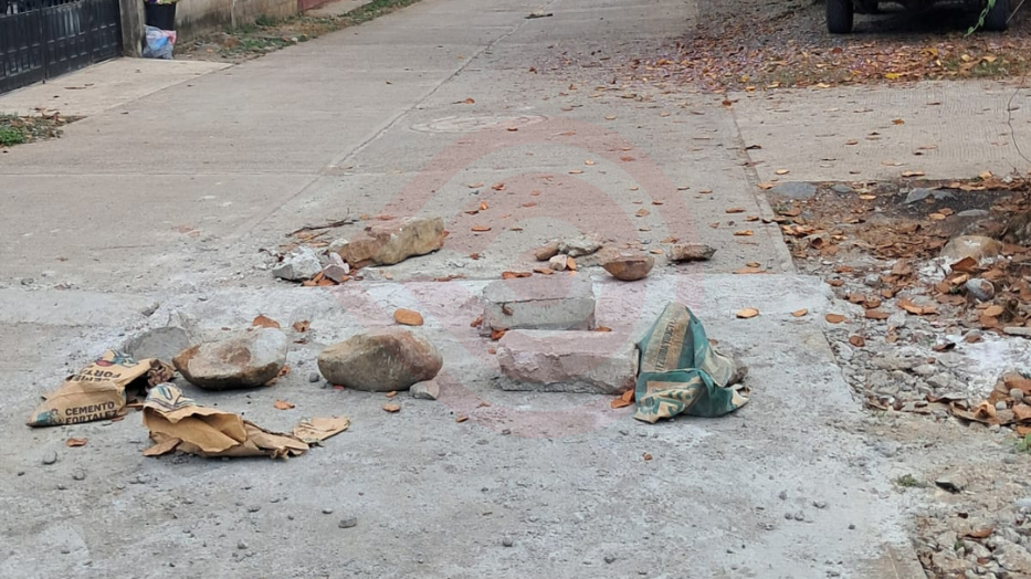 Instalan reductores de velocidad para mejorar la seguridad vial