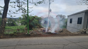 Quemas de basura sin supervisión