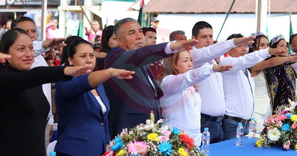Alcalde encabezó ceremonia por el 168 aniversario de erección del municipio