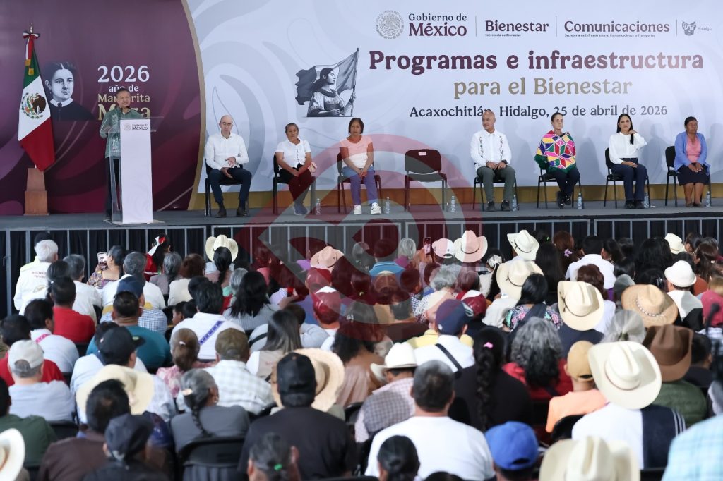 Claudia Sheinbaum y Julio Menchaca concluyen gira de tabajo en Acaxochitlán