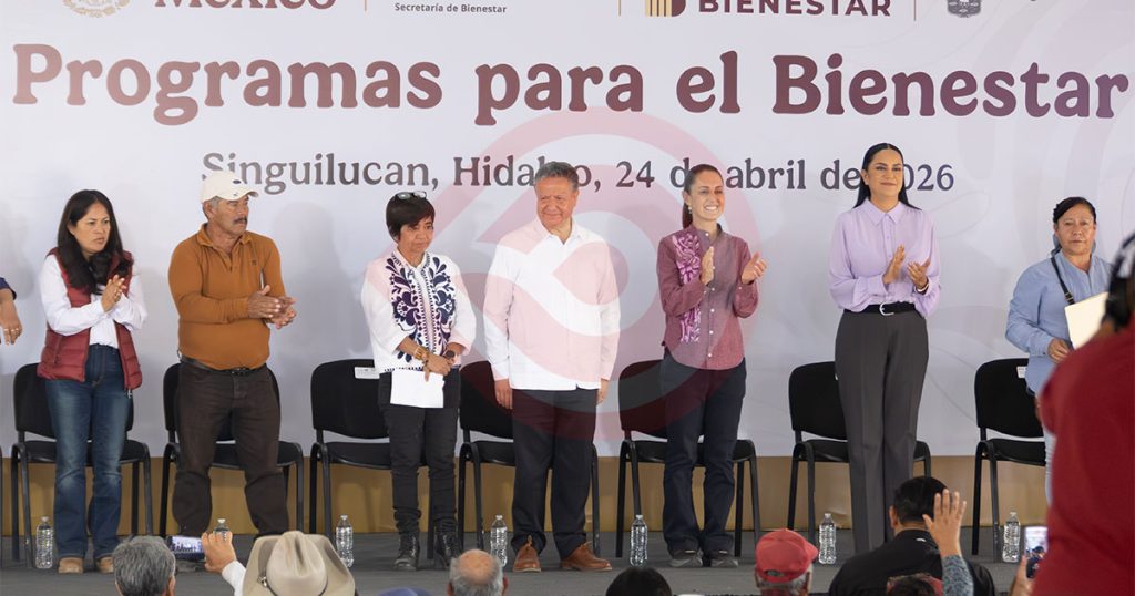 “El buen uso del recurso público marca la transformación de Hidalgo y México”, afirma Menchaca junto a Sheinbaum