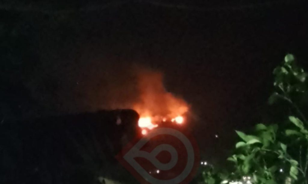 Incendio forestal alarmó a pobladores