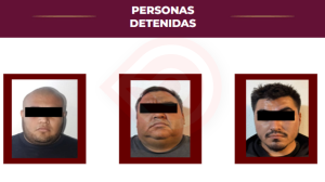 Mediante cateos en Zempoala y Mineral de la Reforma, detiene PGJEH a tres personas en posesión de armas de fuego, cartuchos útiles y estupefacientes