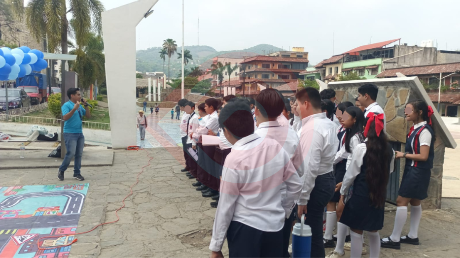 Imparten curso de Educación vial a alumnos de primaria en Huejutla