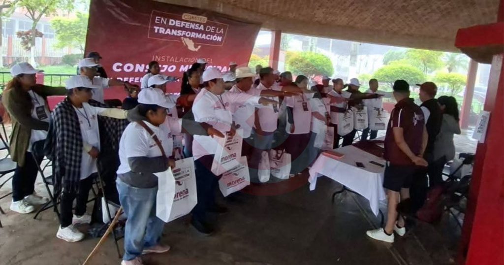 MORENA renueva consejeros municipales en Huautla
