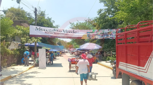 Inicia Sembrando Vida el “Mercadito Verde” en Huejutla para impulsar la economía local