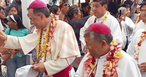 Obispo de Huejutla encabeza encuentro de pueblos originarios en Catemaco