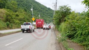 Herido al caer con su motocicleta