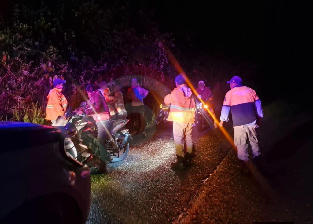 Motociclistas heridos tras accidente