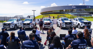 SSPH continúa fortaleciendo a municipios, entrega cinco patrullas