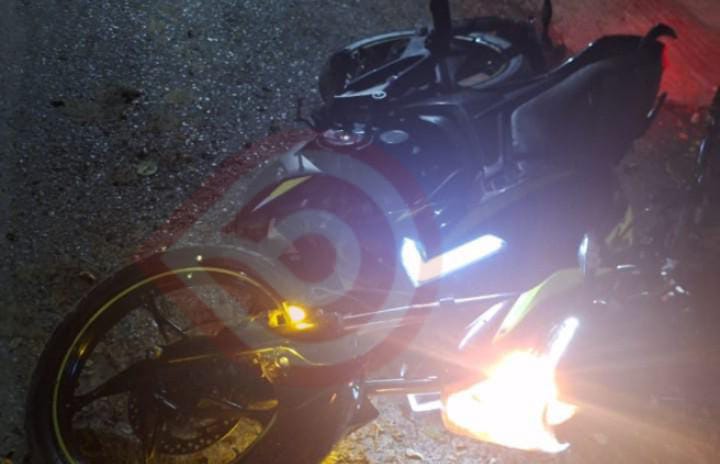 Motociclistas heridos en un accidente