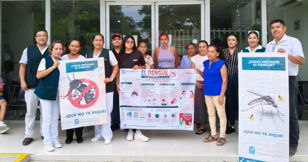 Unidad médica urbana 2 se suma a la Jornada Nacional de Lucha contra el Dengue y otras Arbovirosis 2026
