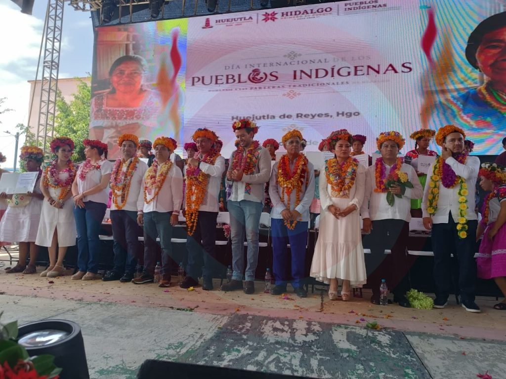 En Huejutla conmemoran el Día Internacional de los Pueblos Indígenas