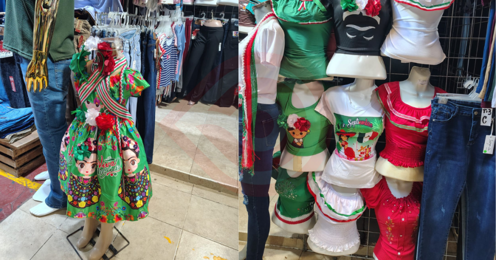 Baja demanda en prendas de vestir alusiva a las fiestas patrias