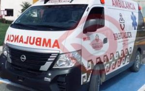 Motociclistas heridos tras accidente.
