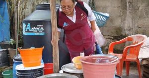Por temporada lluviosa piden fortalecer estrategia “lava, tapa, voltea y elimina”