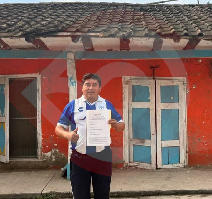 Se registró Rigober Aragón en el proceso de elección para la Coordinación Municipal