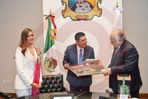 Afianza Gobernador Ricardo Gallardo con la federación, histórica inversión turística