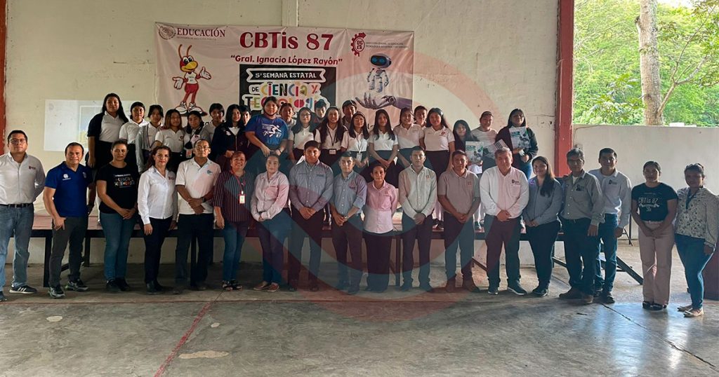 Cerró con gran éxito la 5ª Semana de Ciencia y Tecnología el CBTis 87