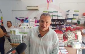 Alcalde donó sueldo para comprar víveres para afectados por lluvias