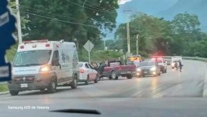 Un lesionado en aparatoso choque
