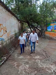 JS VI y COEPRIS inician saneamiento básico en las zonas afectadas