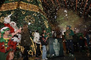 Ricardo Gallardo inauguraespectacular Villa Navideña