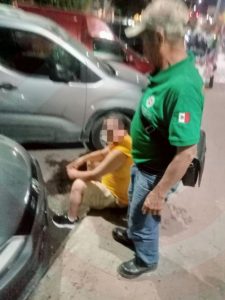 Alarma por sujeto convulsionando en el Boulevard 20 de noviembre