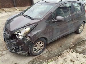 Conductor provocó un choque al nohacer alto en la zona centro de Valles