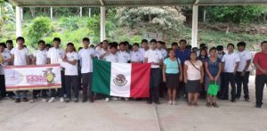 Abanderan a la delegación del CEBAC rumbo a los JUNEDEMS en SLP