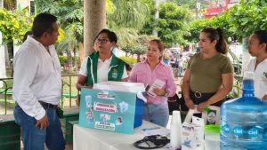 Gobierno Estatal refuerza prevención con puntos de hidratación en la huasteca