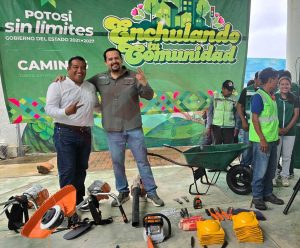 Gobierno Estatal lleva Enchulando tu Comunidad a Tamazunchale