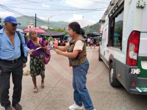 Realizan acciones de fomento sanitario, con MOVIPRIS