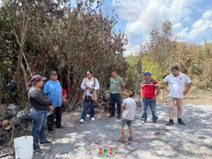 Presidenta municipal apoyará en reconstrucción de vivienda en Jopoy