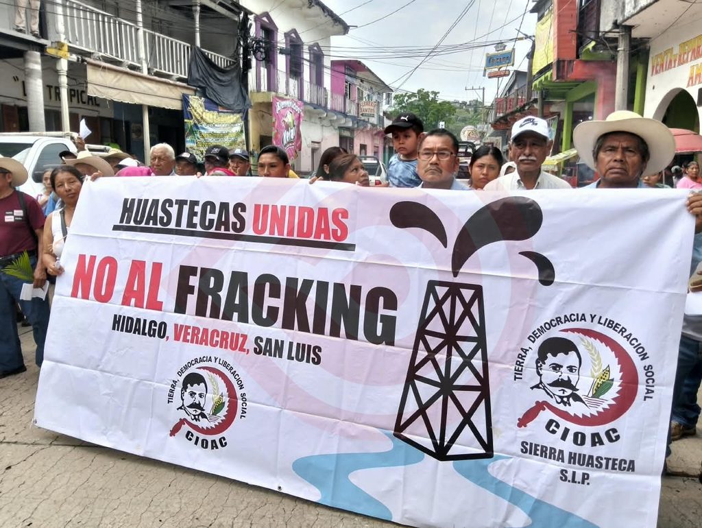 CIOAC respalda postura contra fracking y trasvase del Pánuco