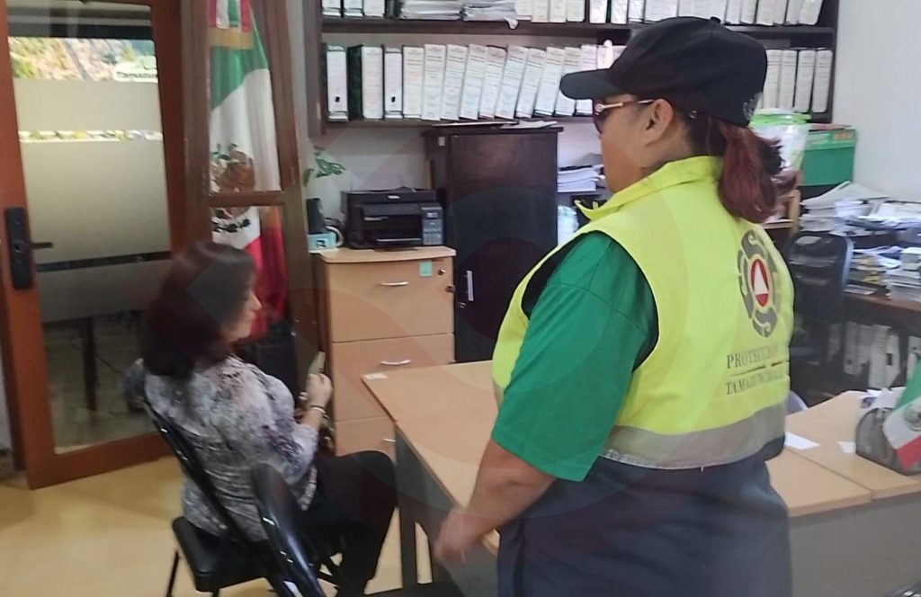 Ayuntamiento, escuelas y empresas participaron en el Simulacro Nacional