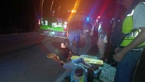 Muere motociclista tras choque en Aquismón; otros dos percances dejan lesionados