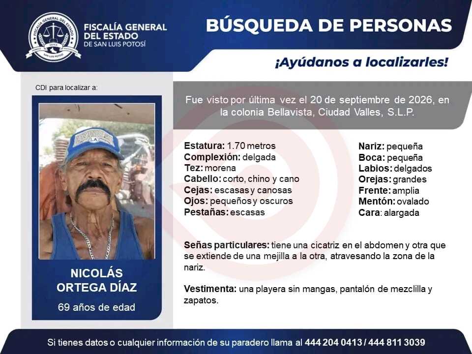 Reportan la no localización de dos adultos mayores