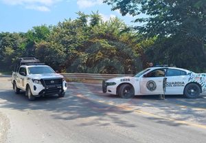 Persecución y enfrentamiento en la carretera Tamuín-San Vicente