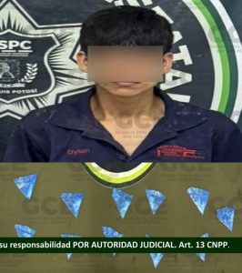 Cae joven con dosis de “cristal” en Tanlajás