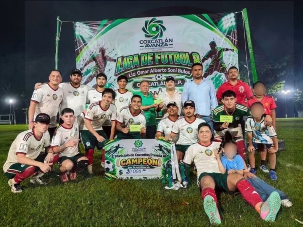 Independientes de Tancanhuitz se corona campeón en Coxcatlán